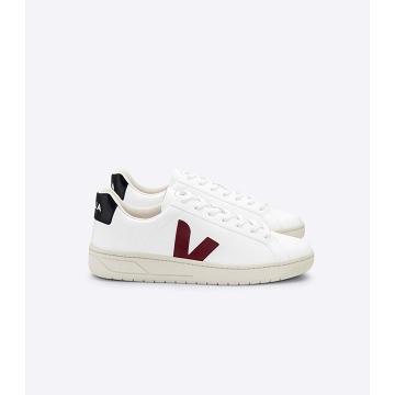 Veja URCA CWL Women's Shoes White/Black/Red | CA 564XYU